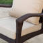 Chaise de patio avec coussins Akaalbir-1032691853