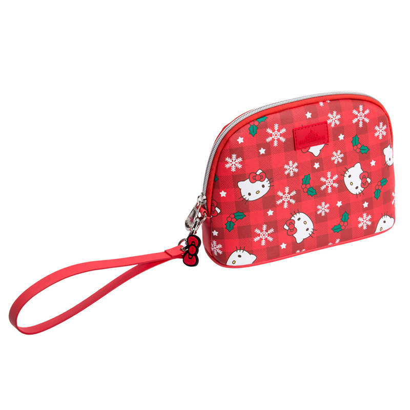 Trousse de maquillage Impressions Vanity Hello Kitty Gingham, Rouge