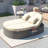 Chaise Lounge with Cushions and Pillows-1752027667