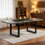220.01 cm Extendable Dining Table