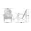 Heritage Outdoor Adirondack Chair-1209343901