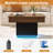 LED Lift-Top Coffee Table with Massive Hidden Storage-1324417523
