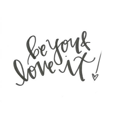 Be You And Love It 2 - Wrapped Canvas Art Prints
