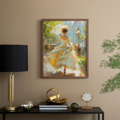 «WOMEN Series DCCDXLIX», reproduction encadrée - bois massif