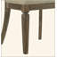 Ensemble de chaises d'appoint Parfield en tissu brun clair et finition chêne vieilli (ensemble de 2)