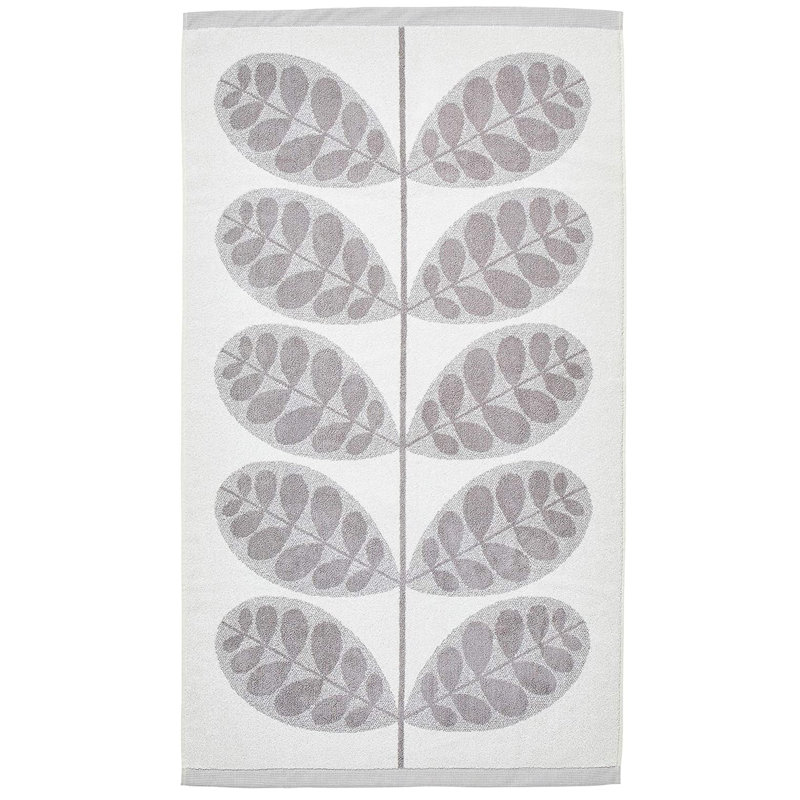 Orla Kiely Botanica Stem 50x90cm Hand Towel, Grey