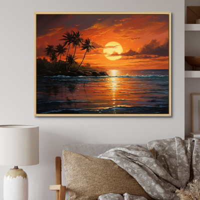 Caraibe Island Sunset I - impression
