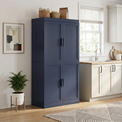 Armoire de rangement avec tablettes réglables Nashaya