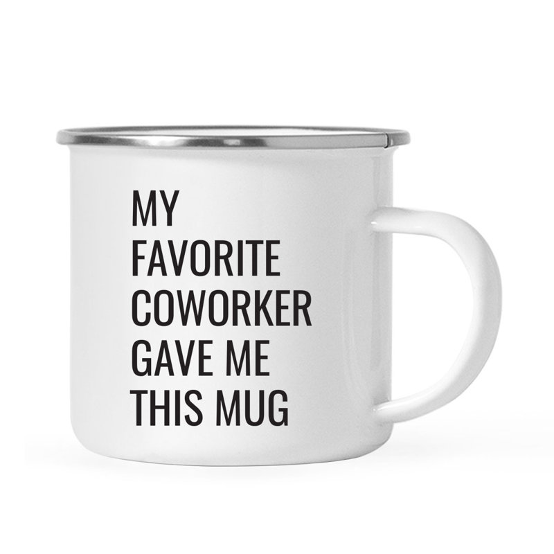 Mon collègue préféré m’a offert cette tasse à café Gluck