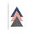" Triangles I " by Seven Trees Design Painting Print-59556909