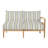 Santa Barbara Teak Outdoor Right Arm Facing Sectional Sofa-93646510-48656511-63326307