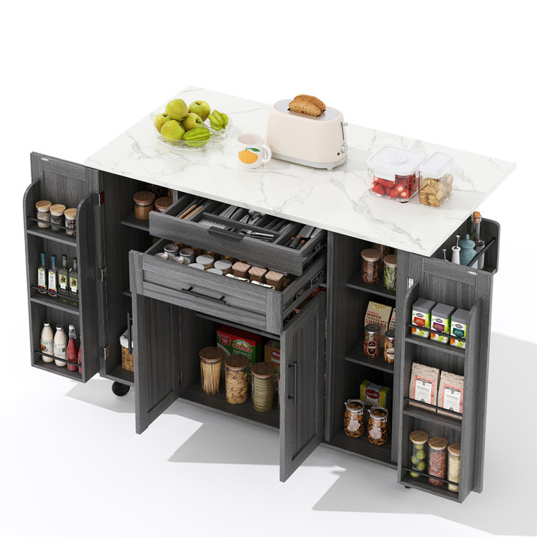 Wood Kitchen Island
