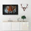 Tiger In The Blue - Wrapped Canvas Painting-56648014