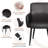 Modern and Contemporary Faux Leather Dining Chairs-1216508364