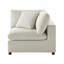 Fauteuil d'angle en coin - beige-123012967