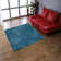 Mullins HAND TUFTED SHAG POLYESTER ECO-FRIENDLY AREA RUGS - Turquoise & White | Solid Design | Area Rugs for Living room, Bedroom