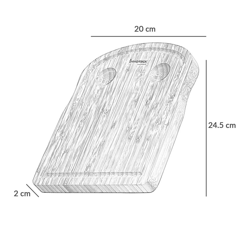 Novel Solutions Bamboo Tray