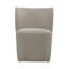 Faouzi Upholstered Dining Chairs w/ Casters -1154904757