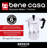 Bene Casa 6 cups Silver Espresso Maker-50143679