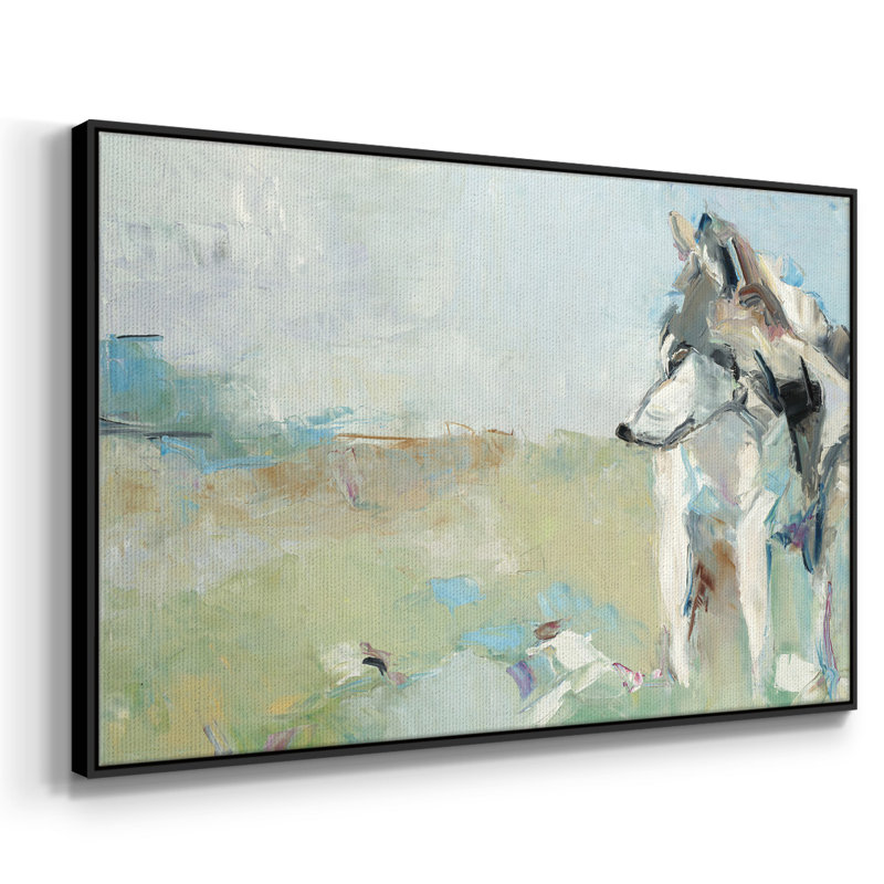 Impression sur toile encadrée, Toile avec cadre flottant noir, H 25 po x l 17 po x P 2 po
