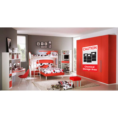 Abstract Non-Wall Damaging Wall Decal