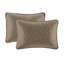 Couvre-lit réversible pour grand lit - matelassé pour l'élégance surdimensionné avec bourre en coton et 2 taies décoratives faciles à laver