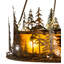 Tall Pines LED Downrod Ceiling Fan