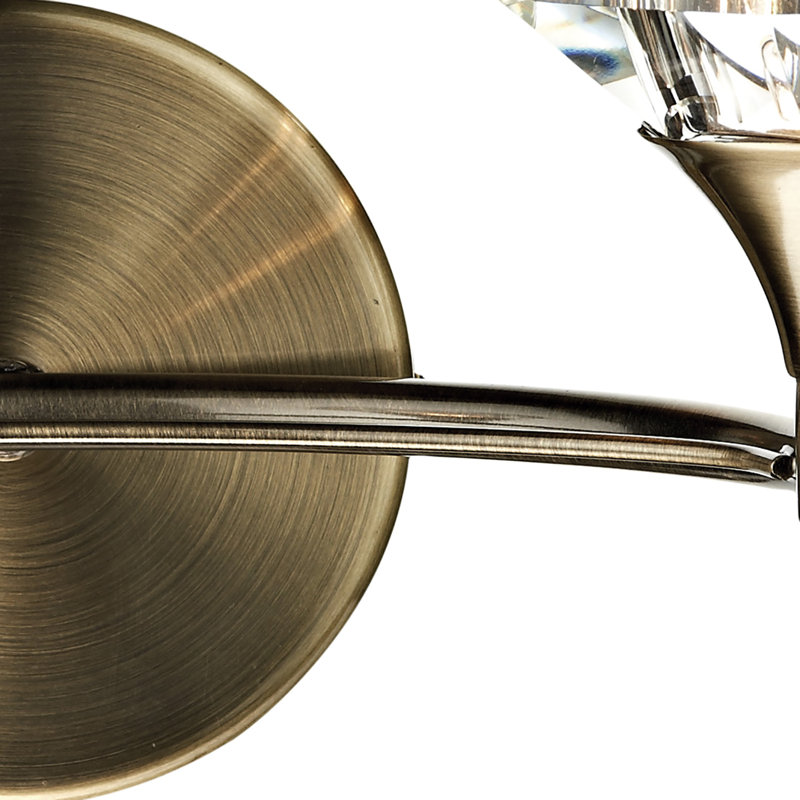 Greenhaw Armed Sconce, Antique Brass