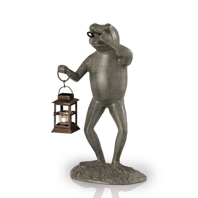 Statue de jardin de grenouille