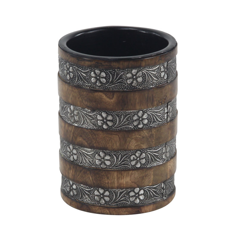 Ensemble de 3 porte-bougies cylindriques traditionnels de 4, 6 et 8 pouces