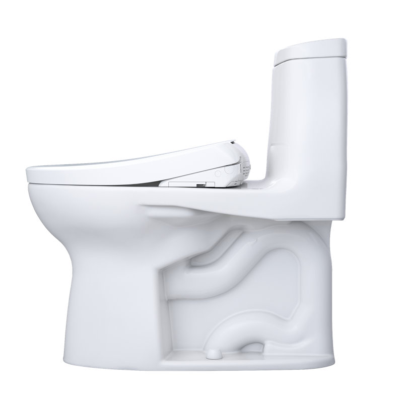UltraMax® II 1.28 GPF Elongated Floor Mounted One-Piece Toilet (S7 Bidet Seat Included)