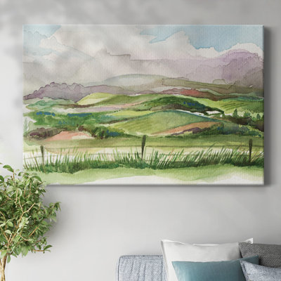 Bennachie Rain II-Gallery Wrapped Canvas