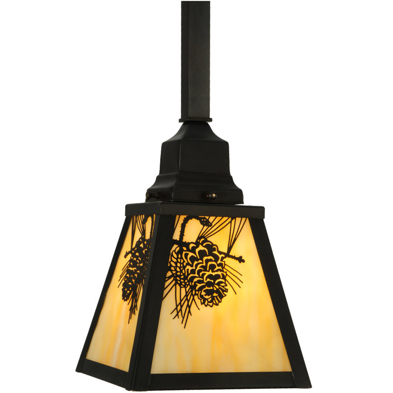 Luminaire suspendu géométrique 1 lumière Winter Pine