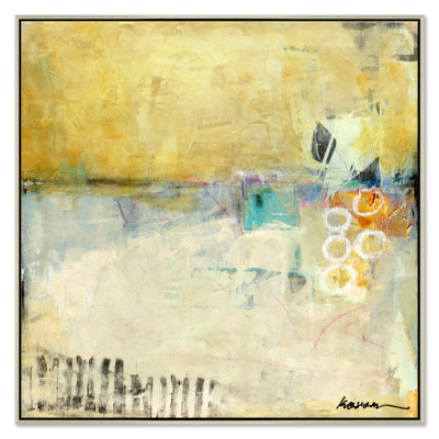 Beyond the Fence by Jill Krasner - Single Picture Frame Painting on Canvas