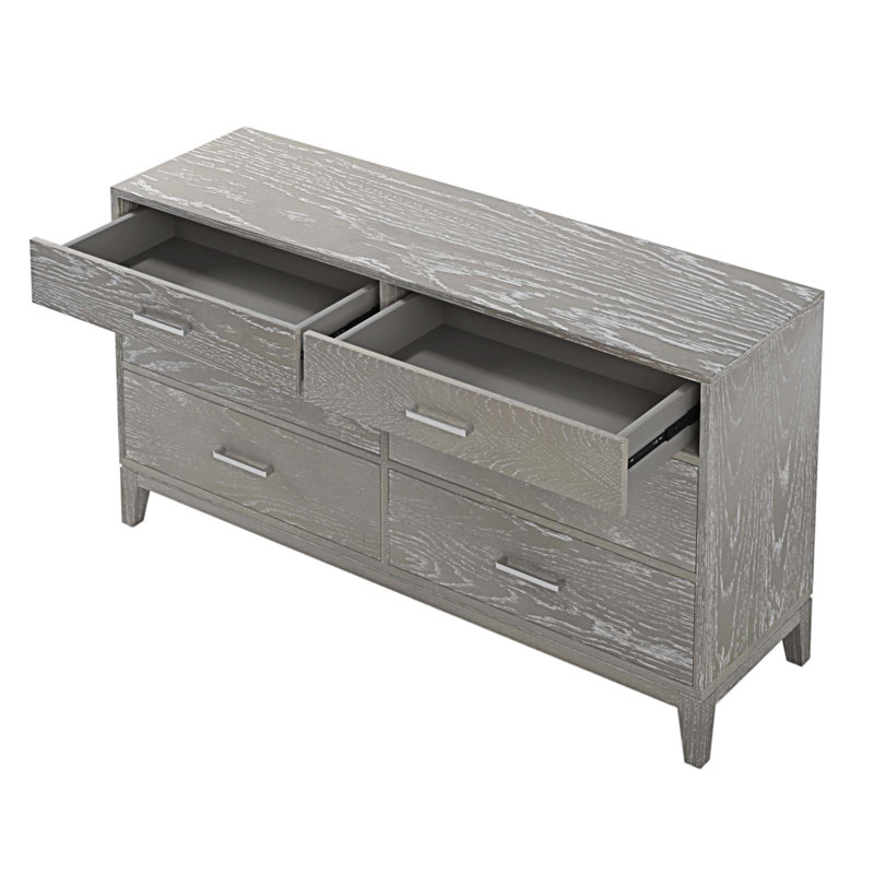 Commode double 6 tiroirs l 62 "