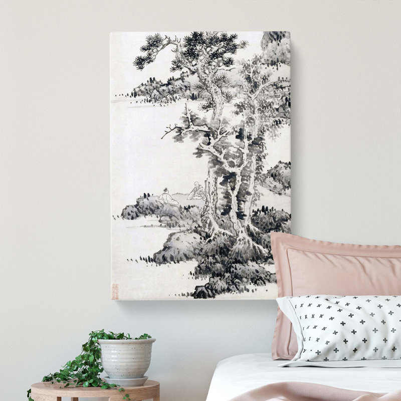 Mighty Tree by Lan Ying - Wrapped Canvas Painting, 50cm H x 35cm W x 3cm D