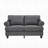 Loveseat Sofa Polyester Fabric Couch-1265614330