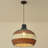 Anasztazia 1 - Light Rattan Dome Pendant-2024208024