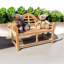 Eiver Solid Wood Teak Outdoor Bench