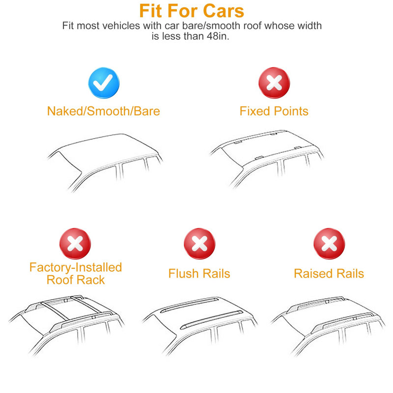 Roof Rack Cross Bar Cargo Carrier