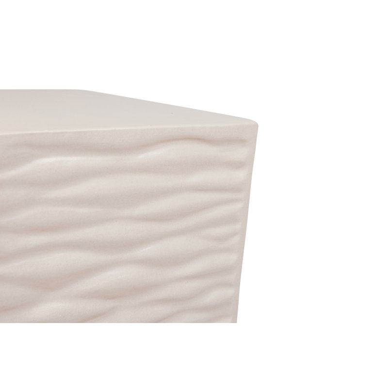 Zen Garden Stool, Semi Gloss