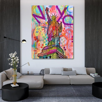 Art sur toile de la collection Hokku Designs Dean Russo, Liberty DEAEXL203464