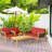 Acacia 8 - Person Patio Conversation Set with Cushions-1339268581