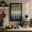 Birch Forest Minimalist - Wrapped Canvas-1587110694-1587110712