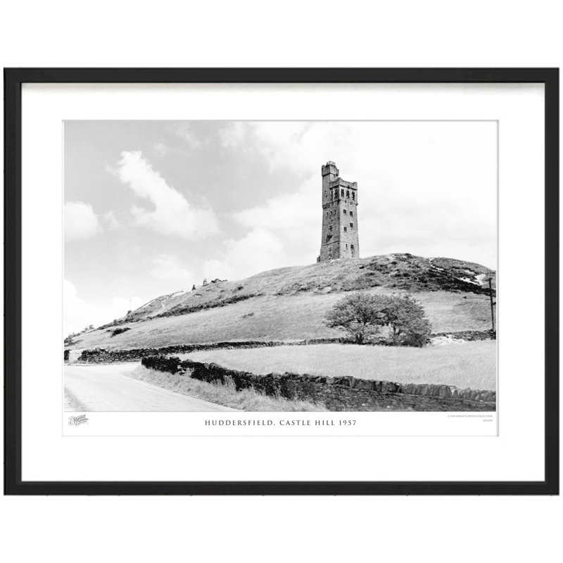 Huddersfield, Castle Hill 1957 - Single Picture Frame Print, 40cm H x 50cm W x 2.3cm D