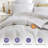All Season Queen White 750 Fill Power Down & Feather Blend Comforter/ Duvet Insert-400477213
