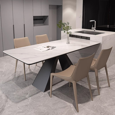 Table de salle à manger italienne de luxe moderne