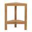 Banc de douche en teck de 14,5 po Hieu