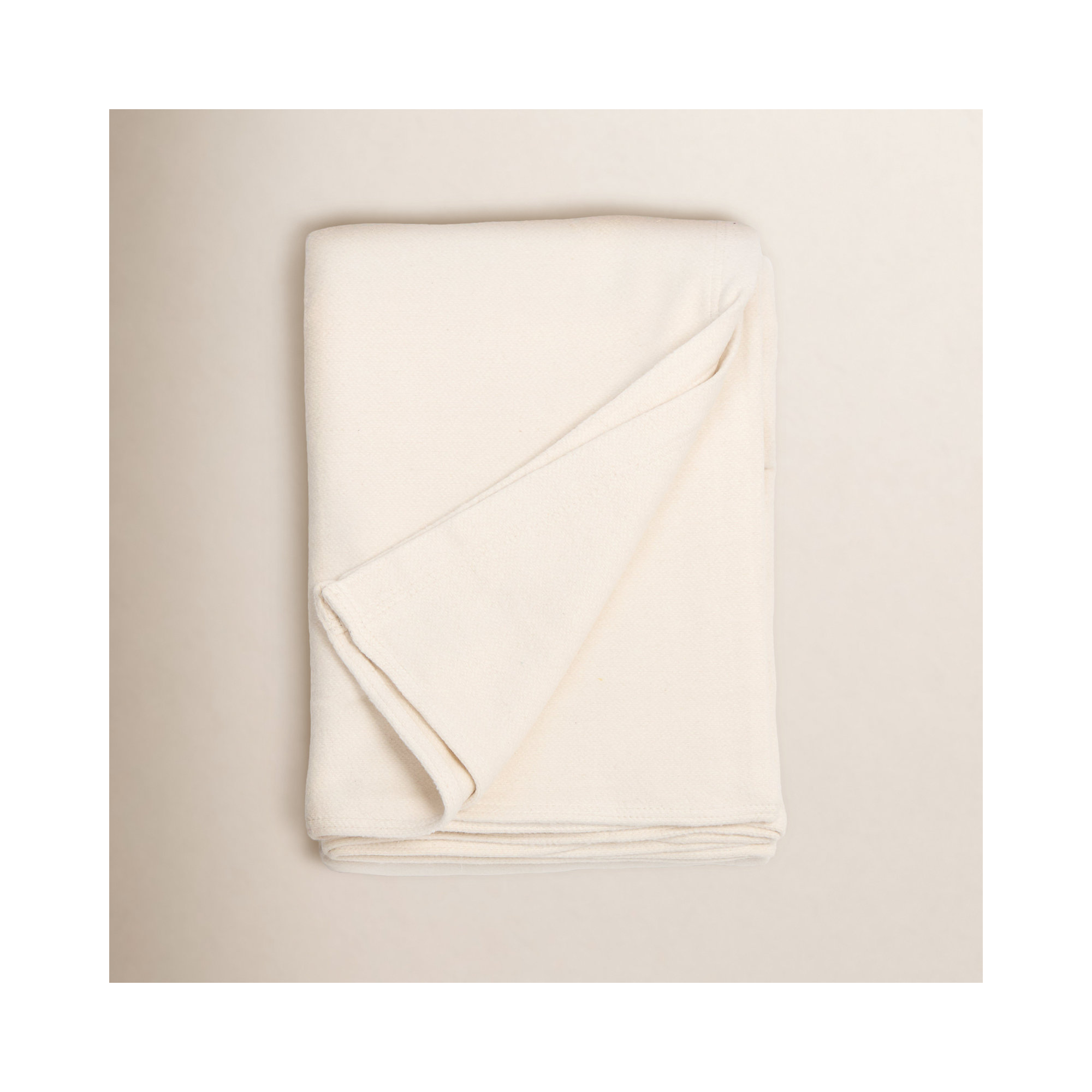 Mandy Cotton Plain Throw Blanket, King
