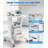 27.5'' H x 17.7''Utility Cart(White)-125328180